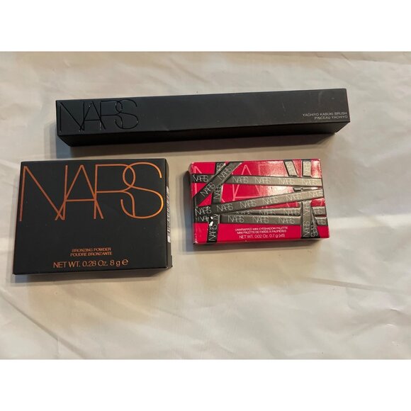 NARS Makeup Set of 5: Bronzing Powder & Extreme Effects Palette New In Box - Picture 4 of 4